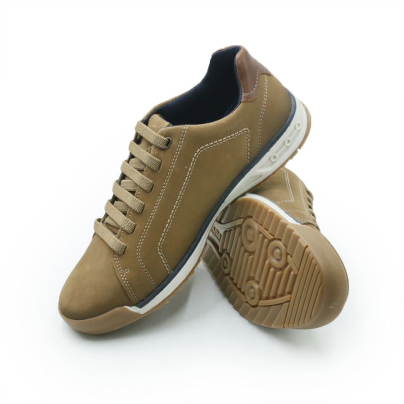 MASCULINO SAPATENIS CASUAL PEGADA  112502 08 PARAFINADO MASCAVO/PULL UP CONHAQU