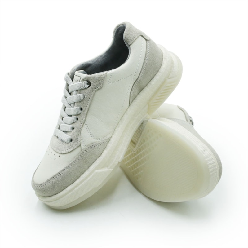 MASCULINO SAPATENIS CASUAL PEGADA  112704 06 NATURE MILK/CAMURCA LATTE