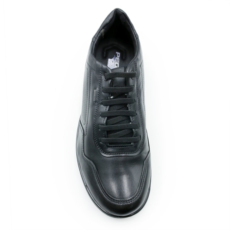 MASCULINO SAPATENIS CASUAL PEGADA 126801 01 MESTICO PRETO