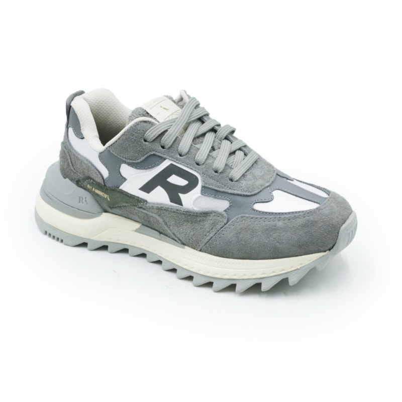 MASCULINO SAPATENIS CASUAL RESERVA R-BROOKLYN  R754710026 0001 CASTLE ROCK/BRANCO
