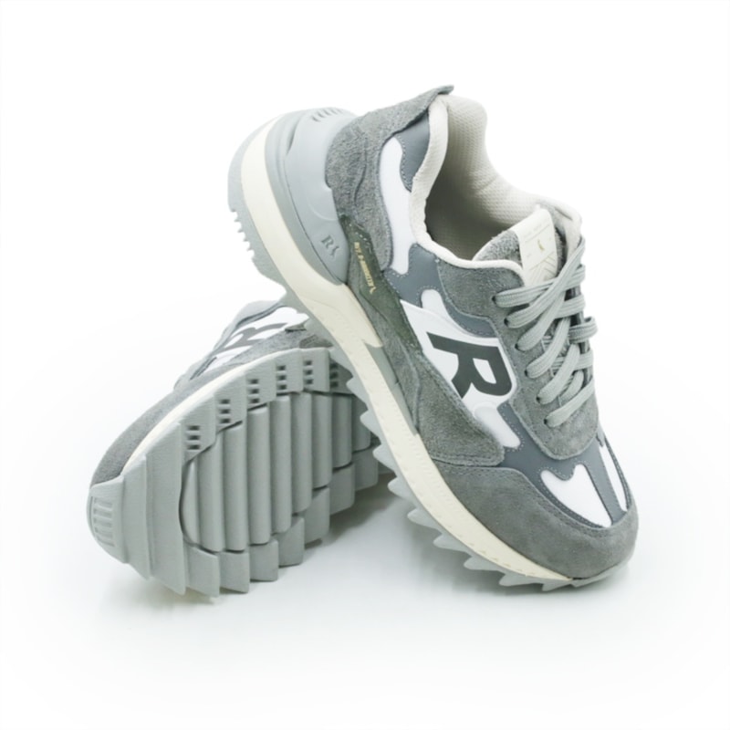 MASCULINO SAPATENIS CASUAL RESERVA R-BROOKLYN  R754710026 0001 CASTLE ROCK/BRANCO