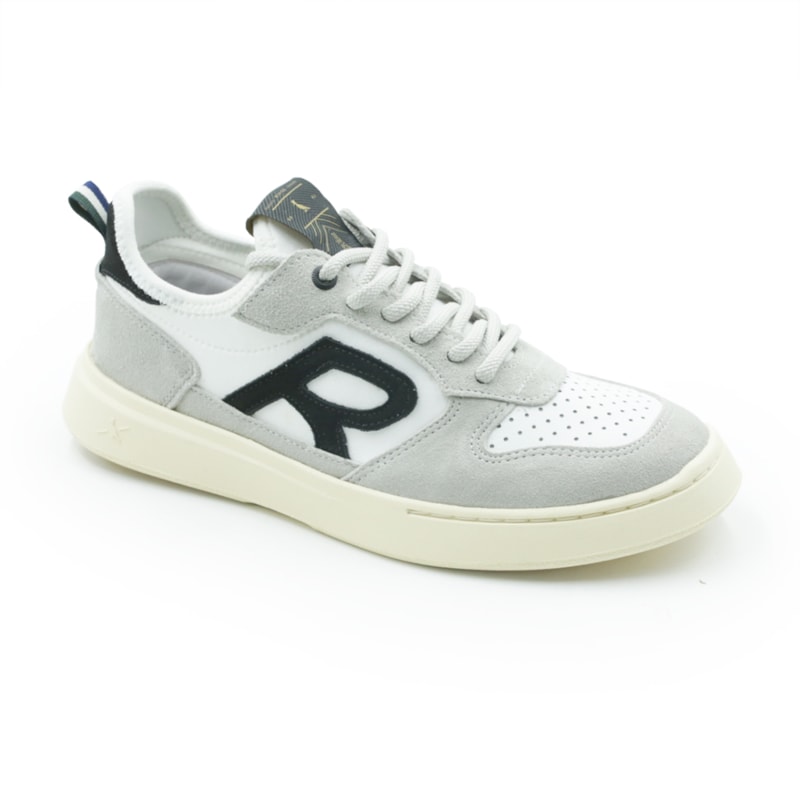 MASCULINO SAPATENIS CASUAL RESERVA R752140096 0002 GELO/PRETO