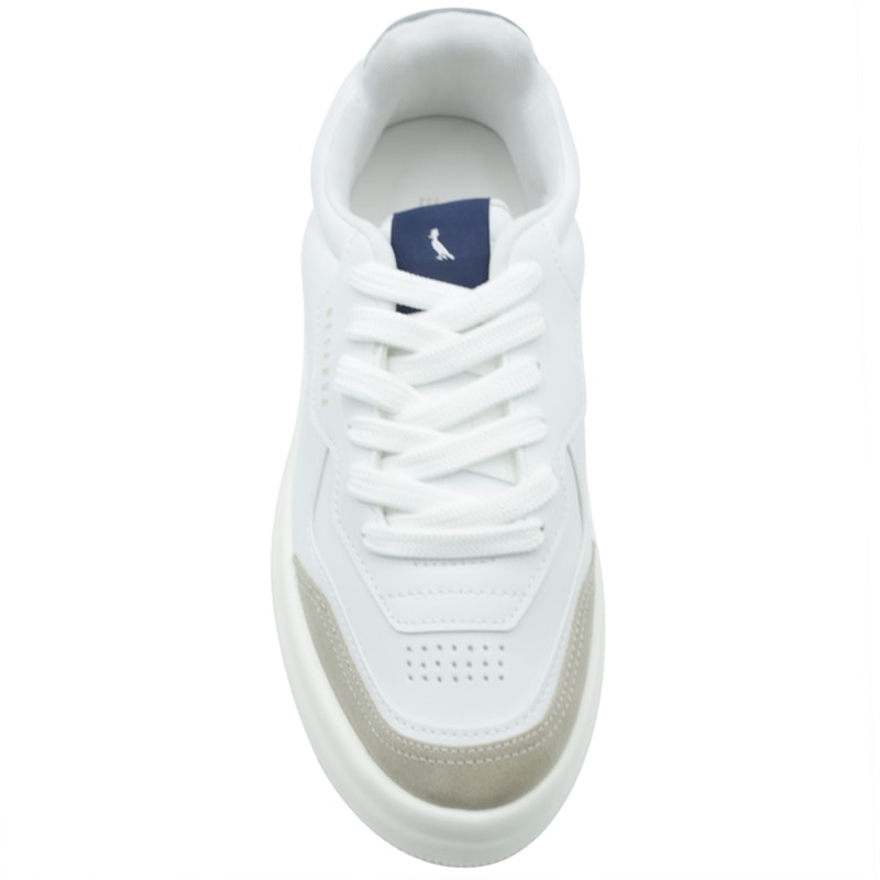 MASCULINO SAPATENIS CASUAL RESERVA R752410002 0002 AVEIA/BRANCO