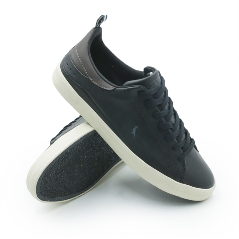 MASCULINO SAPATENIS CASUAL RESERVA R753940001 0009 PRETO/CAFE
