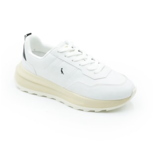 MASCULINO SAPATENIS CASUAL RESERVA  R756160002 0001 BRANCO/PRETO