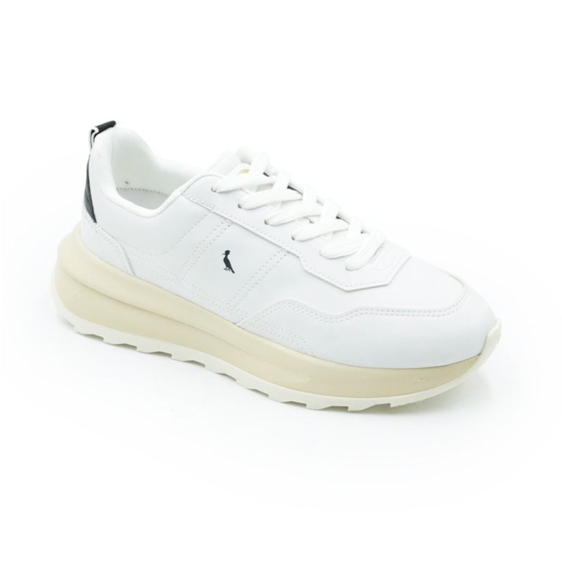 MASCULINO SAPATENIS CASUAL RESERVA  R756160002 0001 BRANCO/PRETO