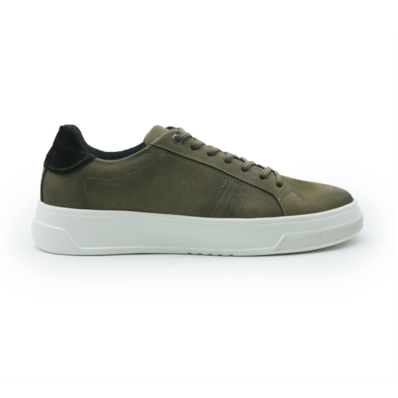 MASCULINO SAPATENIS CASUAL SPARVIERO 17511 CIMENTO / PRETO / PRETO