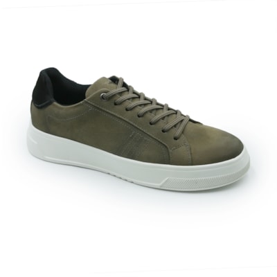 MASCULINO SAPATENIS CASUAL SPARVIERO 17511 CIMENTO / PRETO / PRETO