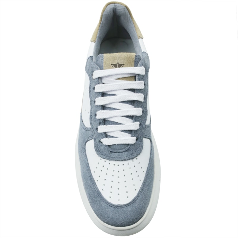 MASCULINO SAPATENIS CASUAL SPARVIERO 17530 BRANCO / JEANS / BEGE