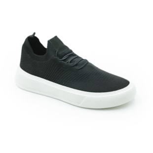MASCULINO SAPATENIS CASUAL SPARVIERO  2503 KNIT PRETO