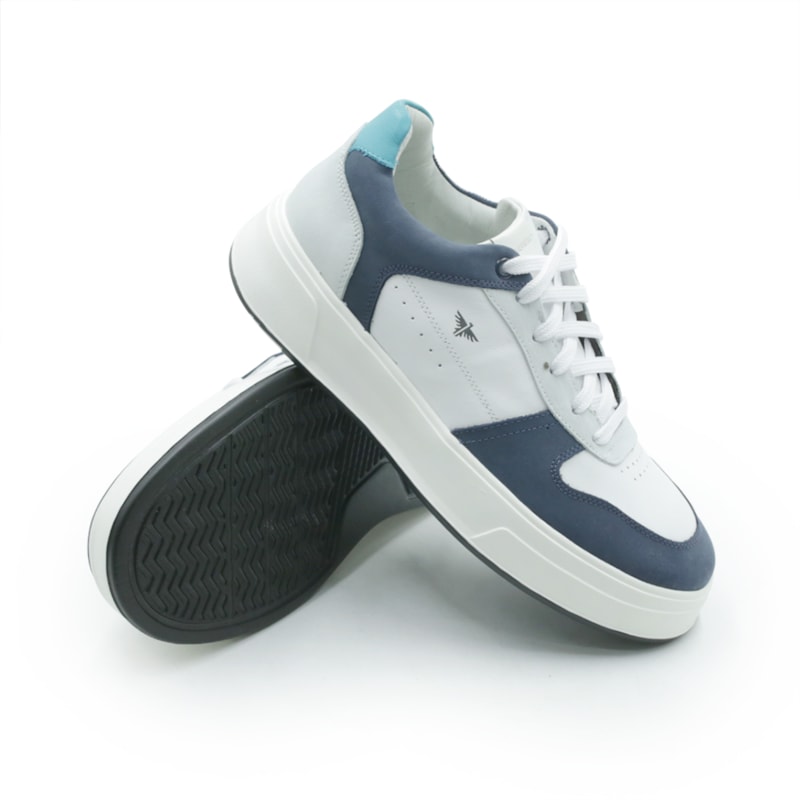 MASCULINO SAPATENIS CASUAL SPARVIERO OMD65400 SP MARINHO / BRANCO MCC63