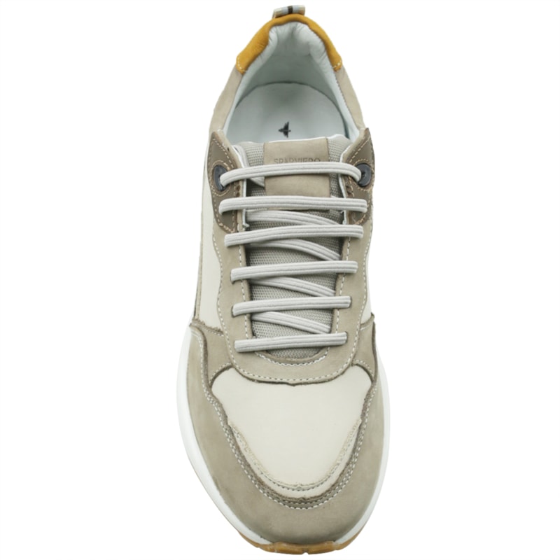 MASCULINO SAPATENIS CASUAL SPARVIERO X565202 SP CHAMOA CINZA PALHA CHIM99A