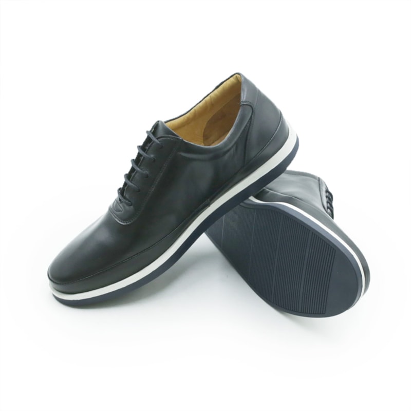 MASCULINO SAPATENIS CASUAL VICCINI  PADUA 20 CELTA PRETO