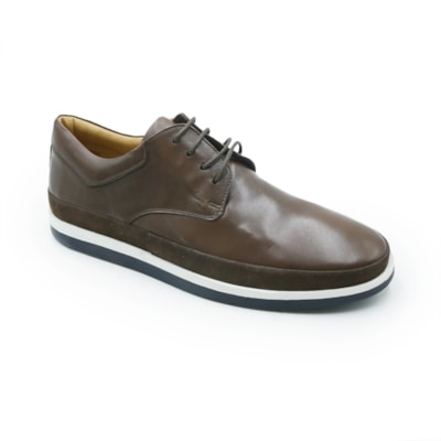 MASCULINO SAPATENIS CASUAL VICCINI  PADUA 32 CELTA MOURO/CABRA GANACHE