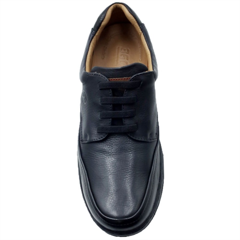 MASCULINO SAPATO CASUAL ANATOMIC GEL  1009 FLOATER OIL PRETO