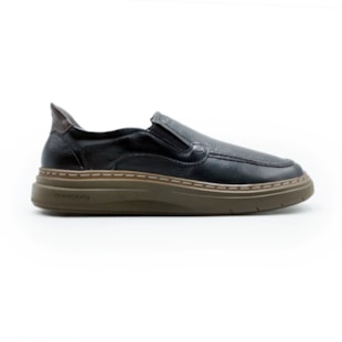 MASCULINO SAPATO CASUAL DEMOCRATA  240003 001 PRETO