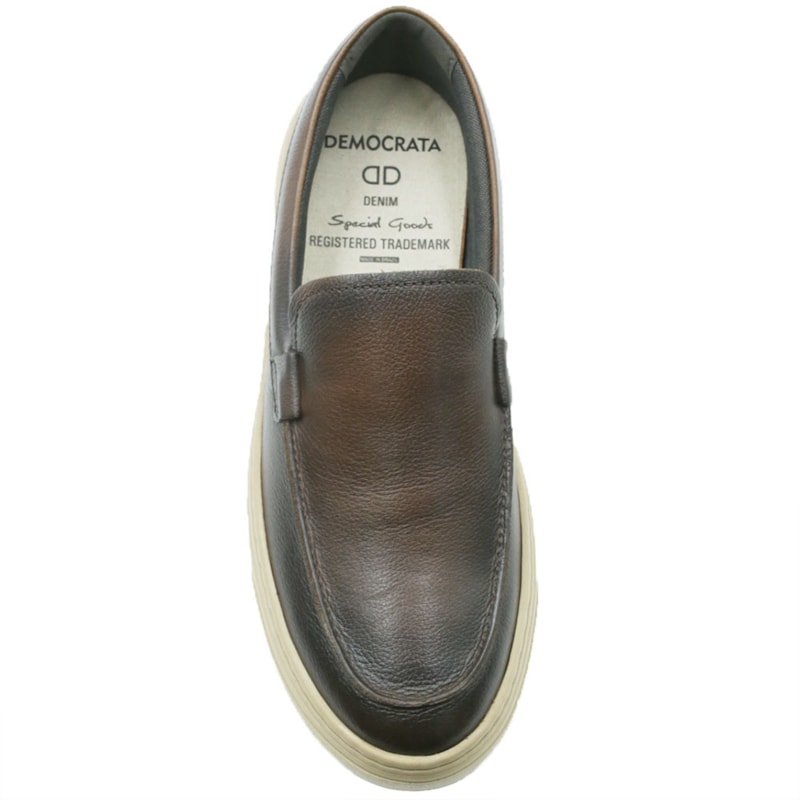 MASCULINO SAPATO CASUAL DEMOCRATA  240904 001 MOGNO
