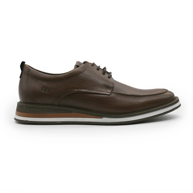 MASCULINO SAPATO CASUAL DEMOCRATA 272102 002 CONHAQUE