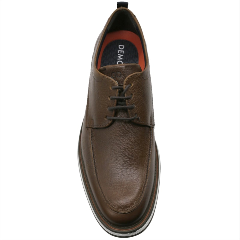 MASCULINO SAPATO CASUAL DEMOCRATA 272102 002 CONHAQUE