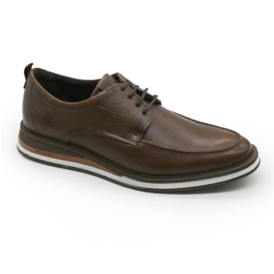 MASCULINO SAPATO CASUAL DEMOCRATA 272102 002 CONHAQUE