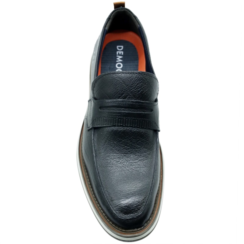 MASCULINO SAPATO CASUAL DEMOCRATA 272103 001 PRETO
