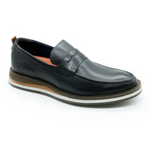 MASCULINO SAPATO CASUAL DEMOCRATA 272103 001 PRETO