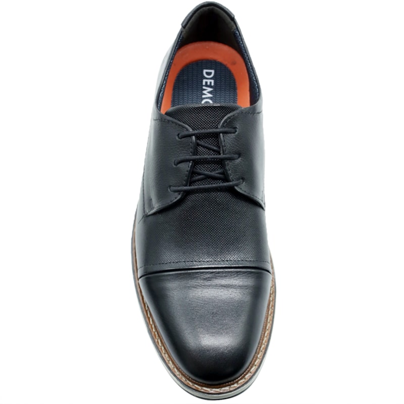 MASCULINO SAPATO CASUAL DEMOCRATA  273202 001 PRETO