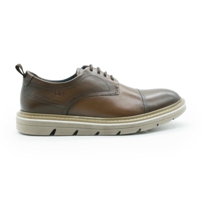 MASCULINO SAPATO CASUAL DEMOCRATA  604101 005 TAN