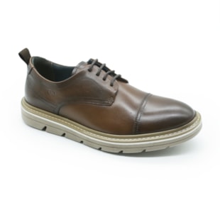 MASCULINO SAPATO CASUAL DEMOCRATA  604101 005 TAN