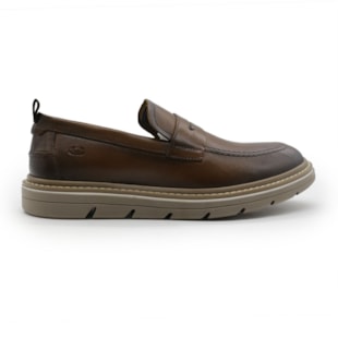 MASCULINO SAPATO CASUAL DEMOCRATA  604103 005 TAN