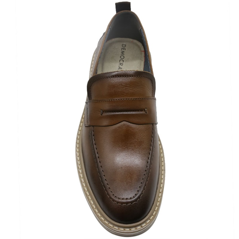 MASCULINO SAPATO CASUAL DEMOCRATA JEFF 604103 004 PRETO