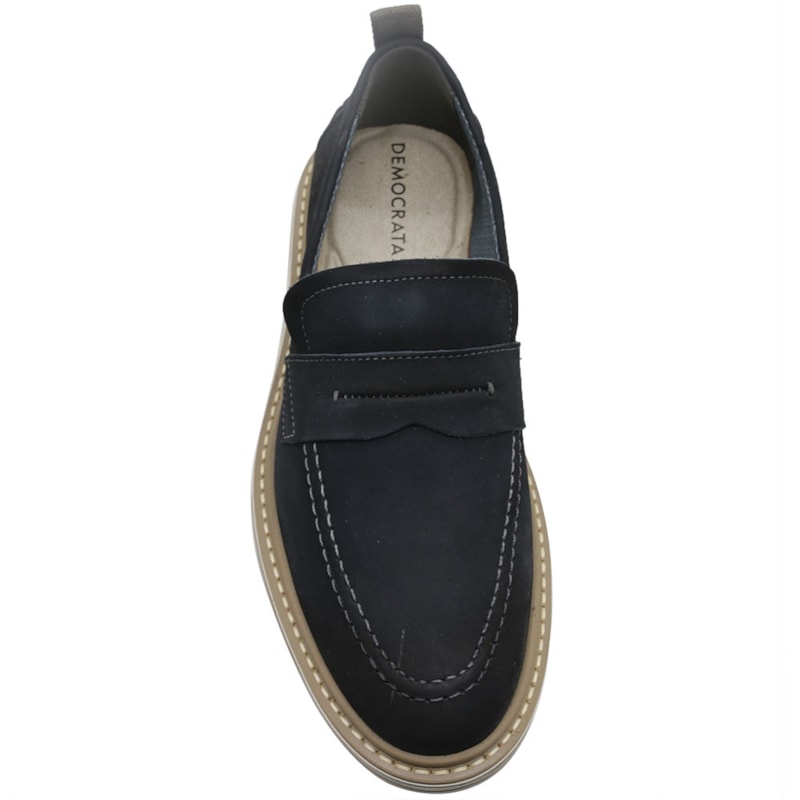 MASCULINO SAPATO CASUAL DEMOCRATA 604103 006 NAVY