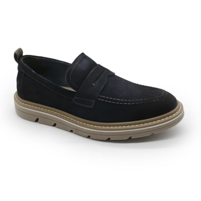 MASCULINO SAPATO CASUAL DEMOCRATA 604103 006 NAVY