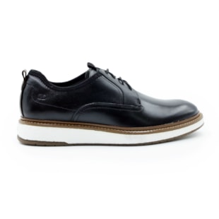 MASCULINO SAPATO CASUAL DEMOCRATA 604201 001 PRETO