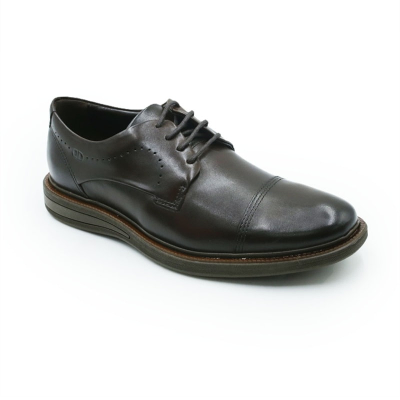 MASCULINO SAPATO CASUAL DEMOCRATA BAY  273101 006 TABACO