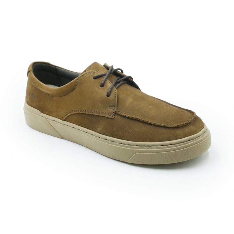 MASCULINO SAPATO CASUAL DEMOCRATA BILL  240903 001 CASTANHO