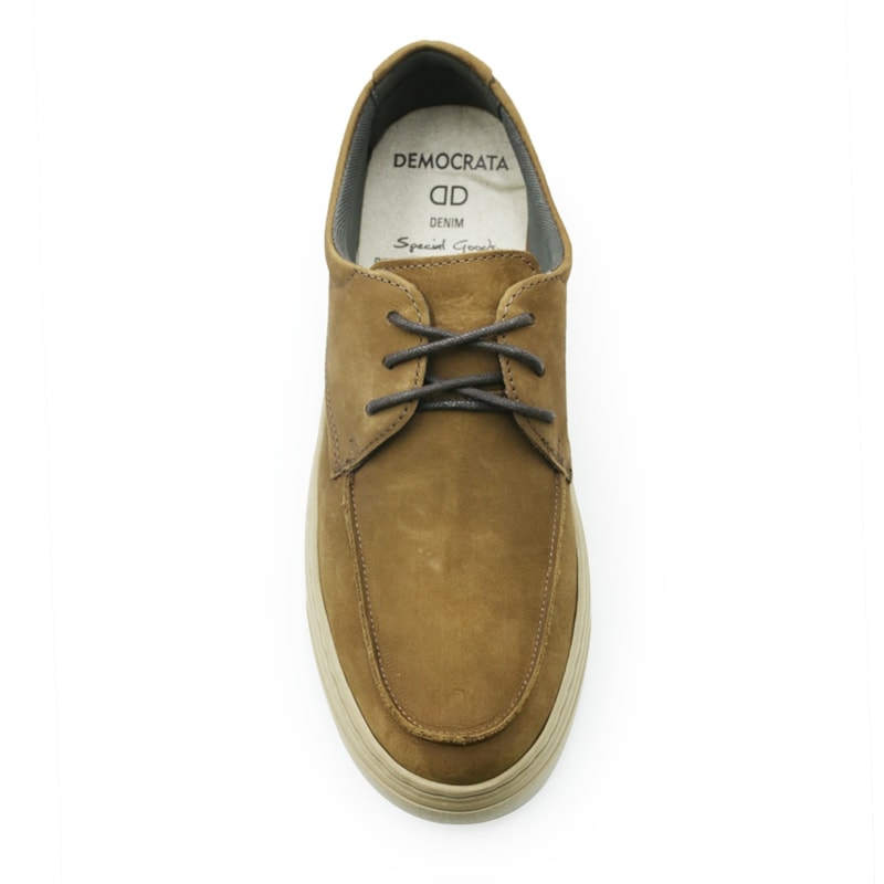MASCULINO SAPATO CASUAL DEMOCRATA BILL  240903 001 CASTANHO
