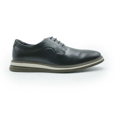 MASCULINO SAPATO CASUAL DEMOCRATA DUNE 298201 001 PRETO