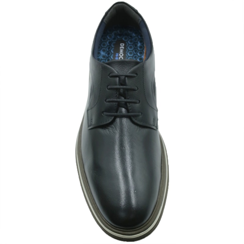 MASCULINO SAPATO CASUAL DEMOCRATA DUNE 298201 001 PRETO