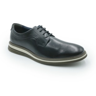 MASCULINO SAPATO CASUAL DEMOCRATA DUNE 298201 001 PRETO