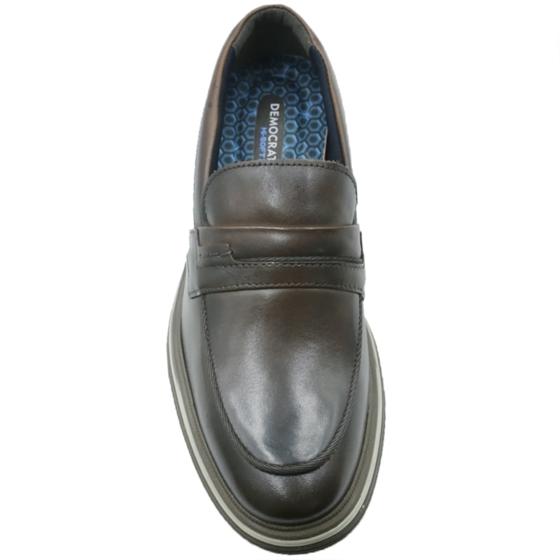 MASCULINO SAPATO CASUAL DEMOCRATA DUNE 298203 002 TABACO