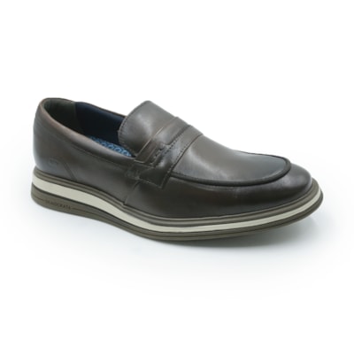 MASCULINO SAPATO CASUAL DEMOCRATA DUNE 298203 002 TABACO