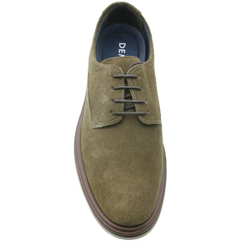 MASCULINO SAPATO CASUAL DEMOCRATA DURANT  596101 004 CAFE