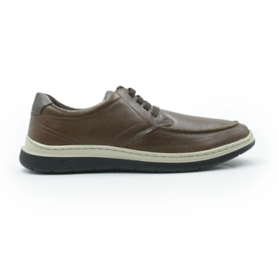 MASCULINO SAPATO CASUAL DEMOCRATA LEAVE 245202 002 CONHAQUE
