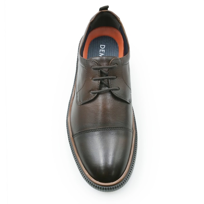 MASCULINO SAPATO CASUAL DEMOCRATA MARINO  604401 002 MOGNO