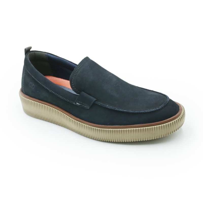 MASCULINO SAPATO CASUAL DEMOCRATA MARINO  604402 003 NAVY