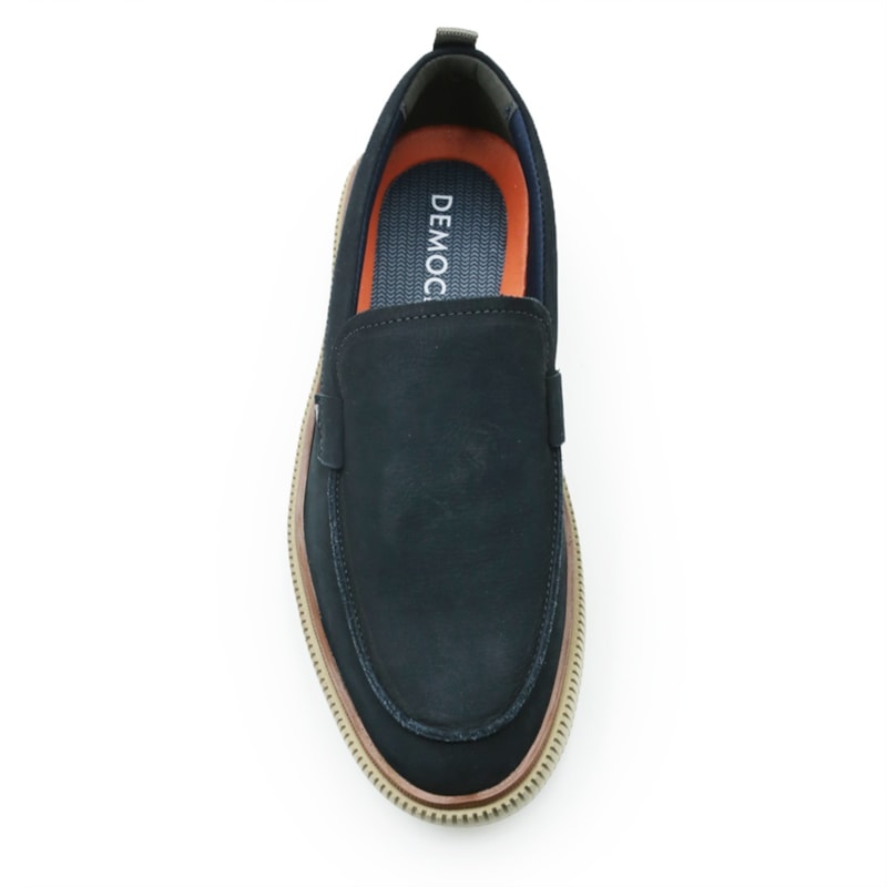 MASCULINO SAPATO CASUAL DEMOCRATA MARINO  604402 003 NAVY