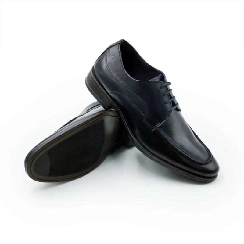 MASCULINO SAPATO CASUAL DEMOCRATA MOSCATO  622101 001 PRETO