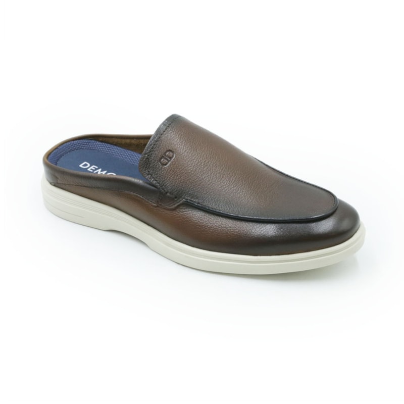 MASCULINO SAPATO CASUAL DEMOCRATA MULE  647102 003 MOGNO