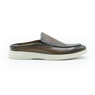 MASCULINO SAPATO CASUAL DEMOCRATA MULE  647102 003 MOGNO